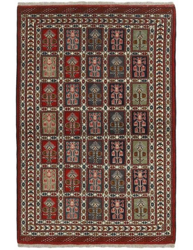 Hand made rug Torkaman Fine Persia cm.133x198