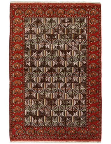 Hand made rug Torkaman Fine Persia cm.138x200