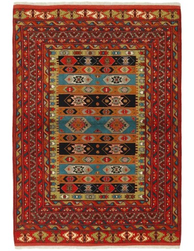 Hand made rug Torkaman Fine Persia cm.141x197