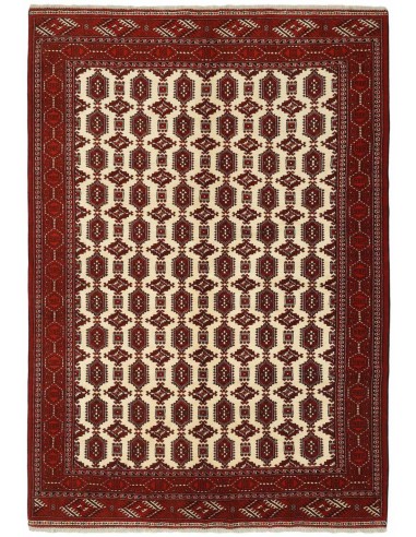 Hand made rug Torkaman Fine Persia cm.210x300