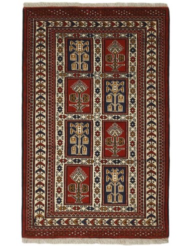 Hand made rug Torkaman Fine Persia cm.83x127