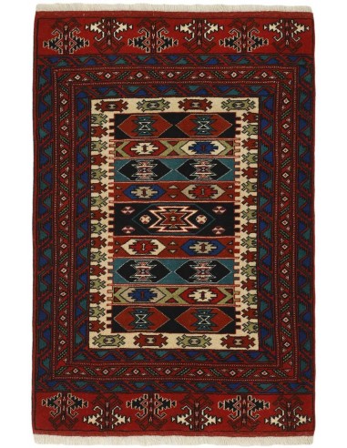 Hand made rug Torkaman Fine Persia cm.83x121
