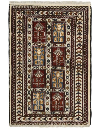 Hand made rug Torkaman Fine Persia cm.84x125