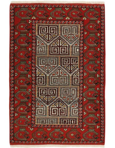 Hand made rug Torkaman Fine Persia cm.84x152