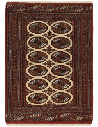 Hand made rug Torkaman Fine Persia cm.85x117