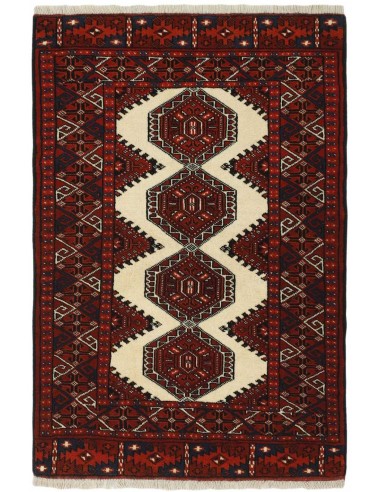 Hand made rug Torkaman Fine Persia cm.81x120