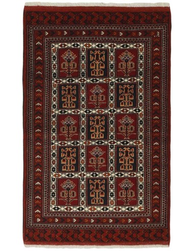 Hand made rug Torkaman Fine Persia cm.85x130