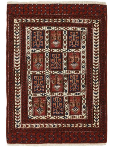 Hand made rug Torkaman Fine Persia cm.85x120