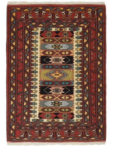 Hand made rug Torkaman Fine Persia cm.84x112