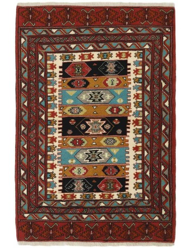 Hand made rug Torkaman Fine Persia cm.84x123