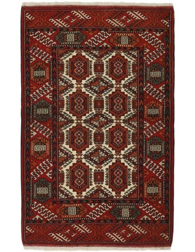 Hand made rug Torkaman Fine Persia cm.86x132