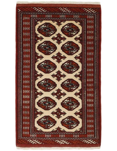 Hand made rug Torkaman Fine Persia cm.80x130