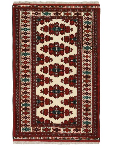 Hand made rug Torkaman Fine Persia cm.80x125