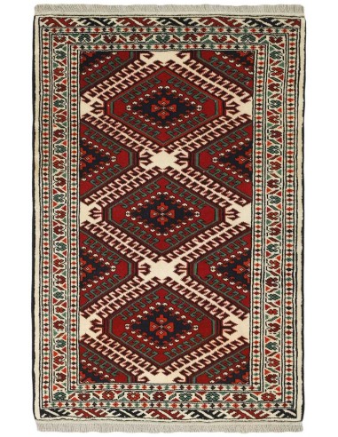 Hand made rug Torkaman Fine Persia cm.83x123
