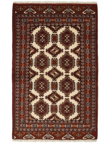 Hand made rug Torkaman Fine Persia cm.81x126