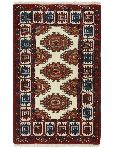 Hand made rug Torkaman Fine Persia cm.77x122