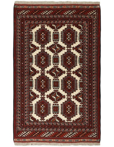 Hand made rug Torkaman Fine Persia cm.87x137