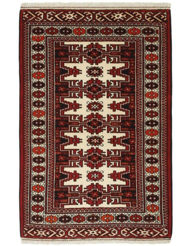 Hand made rug Torkaman Fine Persia cm.82x123