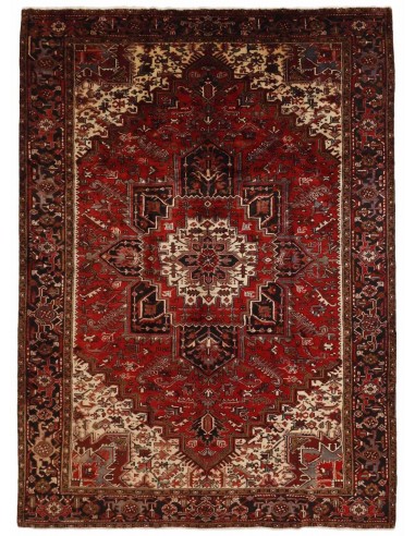 Hand made rug Heriz Persia cm.253x348