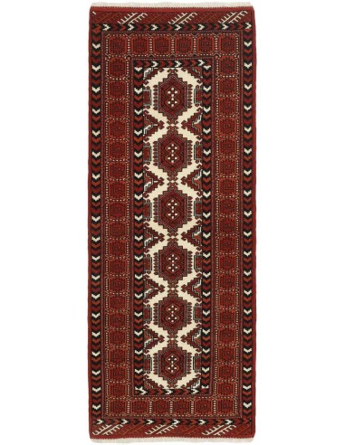 Hand made rug Torkaman Fine Persia cm.80x200