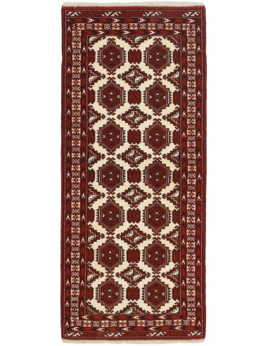 Hand made rug Torkaman Fine Persia cm.82x190