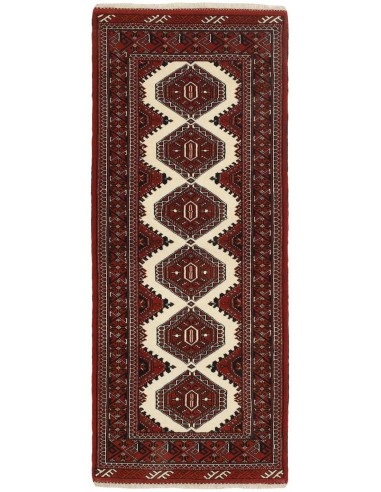 Hand made rug Torkaman Fine Persia cm.83x200