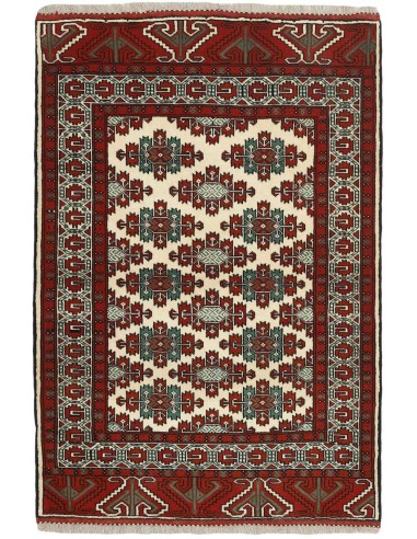 Hand made rug Torkaman Fine Persia cm.100x147