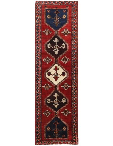 Hand made rug Shiraz Persia cm.115x360