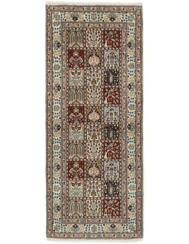 Hand made rug Moud Garden Persia cm.78x195