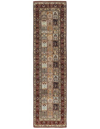 Hand made rug Moud Garden Persia cm.79x295