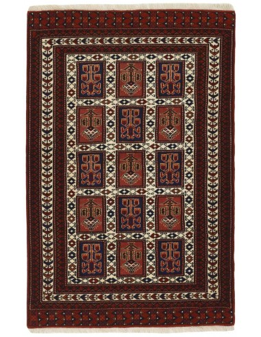 Hand made rug Torkaman Fine Persia cm.84x128