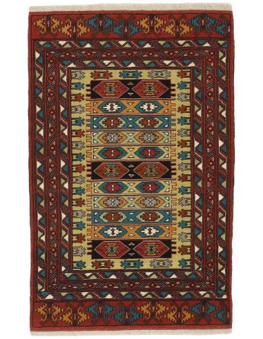 Hand made rug Torkaman Fine Persia cm.83x127
