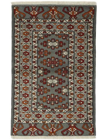 Hand made rug Torkaman Fine Persia cm.80x125