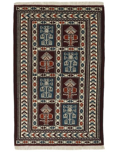 Hand made rug Torkaman Fine Persia cm.80x125