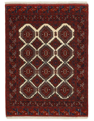 Hand made rug Torkaman Fine Persia cm.103x136