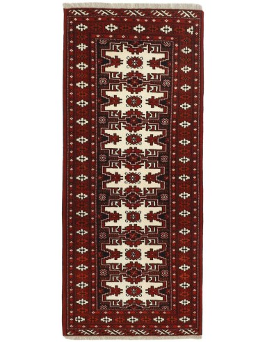 Hand made rug Torkaman Fine Persia cm.80x193
