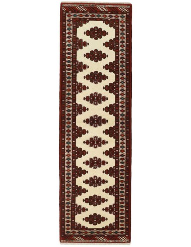 Hand made rug Torkaman Fine Persia cm.84x284