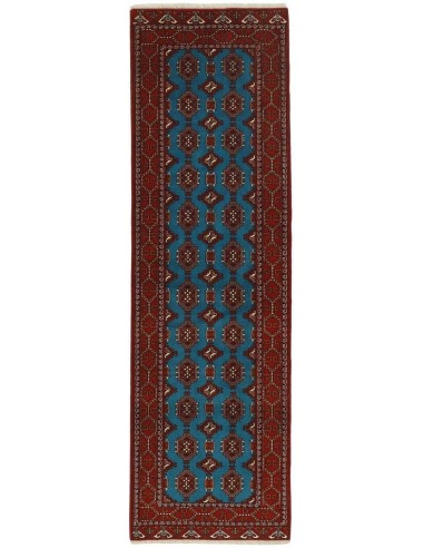 Hand made rug Torkaman Fine Persia cm.87x294