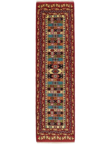 Hand made rug Torkaman Fine Persia cm.85x300