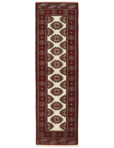 Hand made rug Torkaman Fine Persia cm.85x281