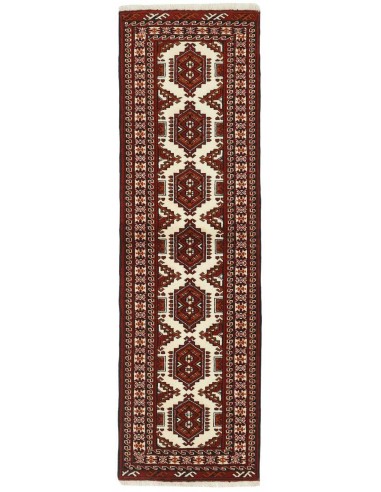 Hand made rug Torkaman Fine Persia cm.58x197