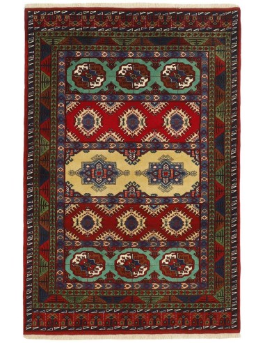 Hand made rug Torkaman Fine Persia cm.133x195