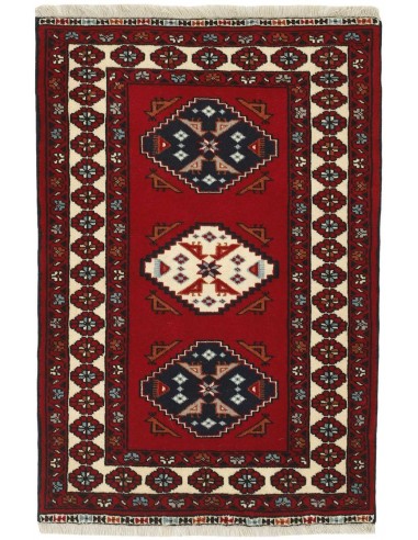 Hand made rug Torkaman Fine Persia cm.84x125