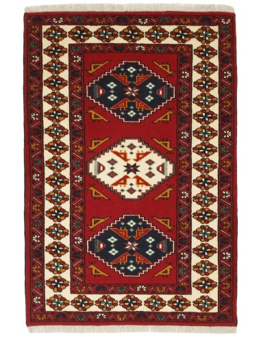 Hand made rug Torkaman Fine Persia cm.84x124