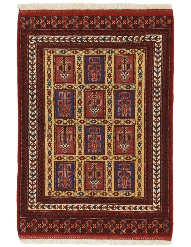 Hand made rug Torkaman Fine Persia cm.85x122