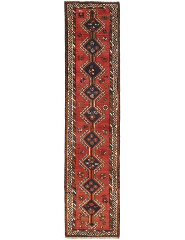 Hand made rug Shiraz Persia cm.72x312