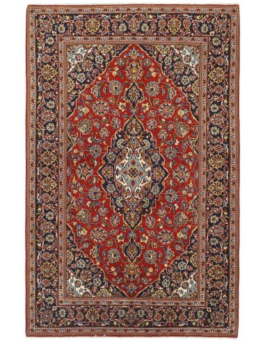 Hand made rug Keshan Persia cm.143x220