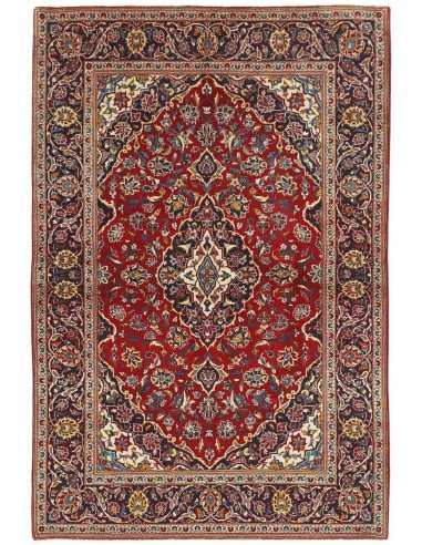 Hand made rug Keshan Persia cm.144x213