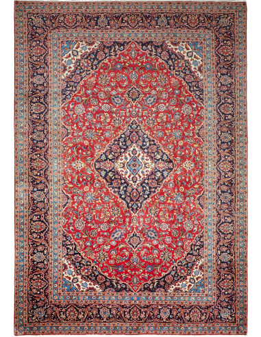 Ardakan Persia terra di siena e grigio ardesia scuro 250x360