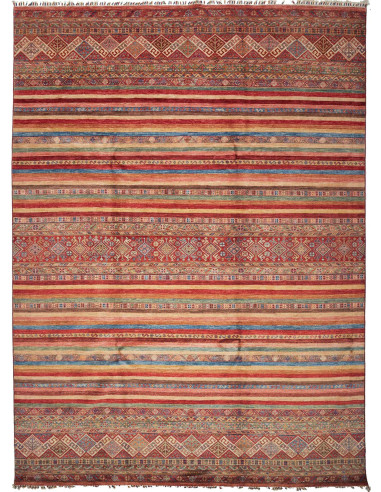 Samarkand Pakistan rosso indiano e marrone 252x344